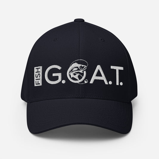 Fish GOAT OG Flexfit Hat (Dark)