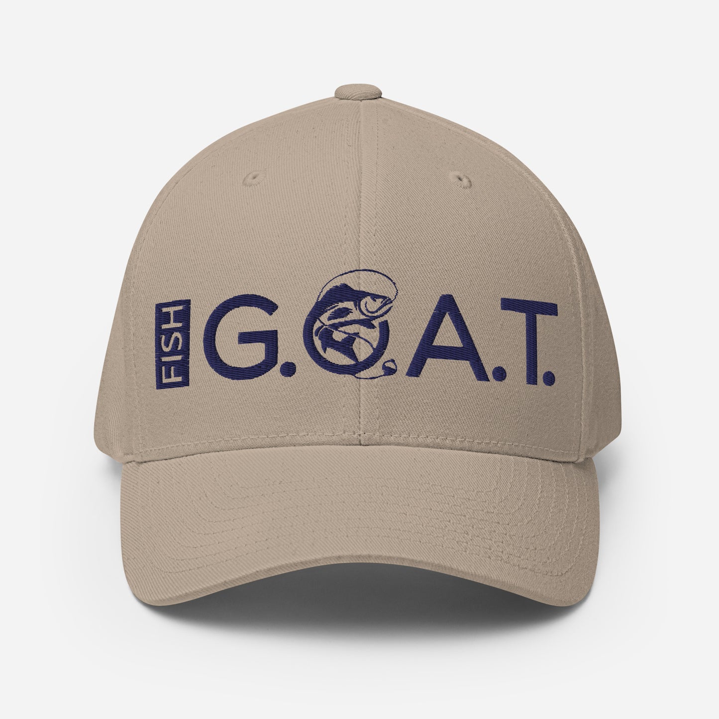 Fish GOAT OG Flexfit Hat (Light)