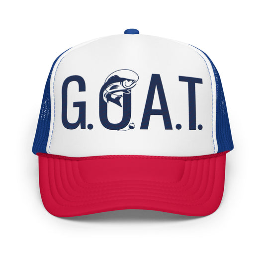 Fish GOAT Jumbo - Foam Trucker Hat